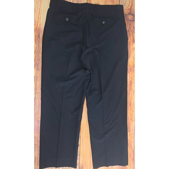 Footjoy FJ Mens Golf Pants Black Size 36x30 Polyester Spandex Stretch - Picture 2 of 8